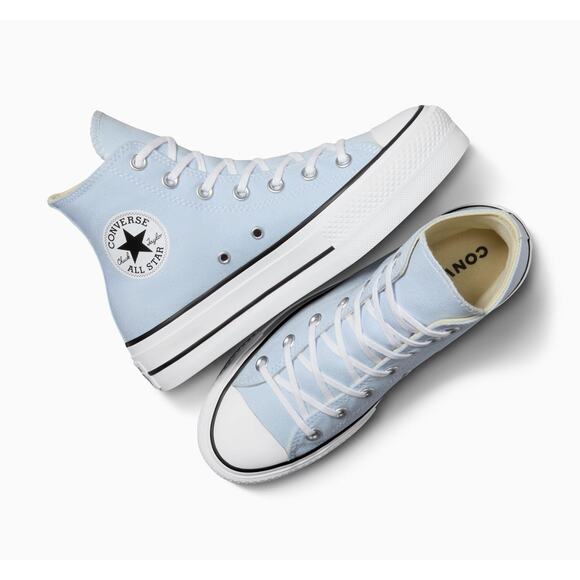 NWT Converse Women’s Chuck Taylor High-Top Platform Sneaker, Blue Supermoon, 6.5 - Picture 6 of 7